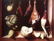 still life with game fowl Juan Sanchez-Cotan